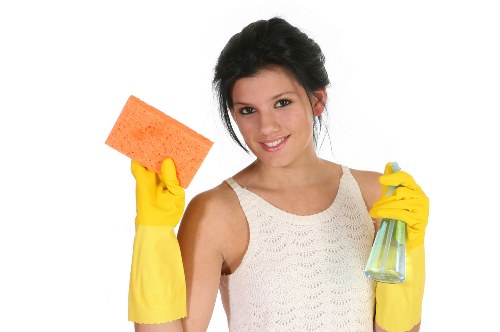 Professional house clearance team working in an SW5 property